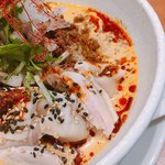 蝋燭屋 - 冷やし担々麺 よだれ鶏のせ 1300円