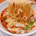 蝋燭屋 - 冷やし担々麺 よだれ鶏のせ 1300円