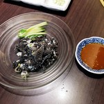 東海苑 - センマイ刺し。