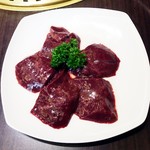 東海苑 - 上レバーネギ塩。