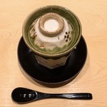 鮨 由う - ホタテの茶碗蒸し