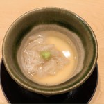 鮨 由う - ホタテの茶碗蒸し