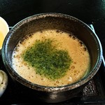 蕎仙坊 - とろろ汁は最初からつゆが入っています。
