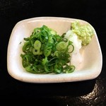 蕎仙坊 - 「ふじのね」の薬味。