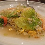 遊や - レタスチャーハンカニ身あんかけ