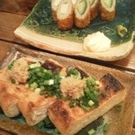 Shuho Takara - 新潟名物栃尾の油揚げ、ちくわキューリ＆チーズ