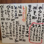 博多とんこつ 真咲雄 - メニュー