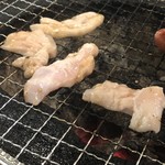 Shichirin Yakiniku Anan - 豚ホルモンと牛ホルモン（シマチョウ）