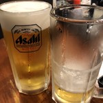 Shichirin Yakiniku Anan - 生ビール夏の何とかフェアで１９０円！