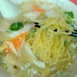 中国料理四川亭 - エビタンメン　(麺)
