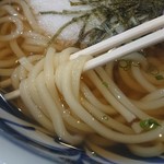 うどん豊前屋 - ・細い麺