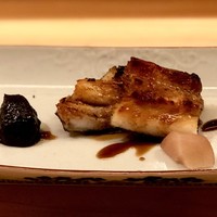 むろい - 焼物：伝助穴子の照焼を山椒醤油で