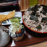 青葉 直利庵 - 天大ざる(￥1,200)