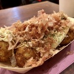 たこ焼き道楽 わなか - たこ焼き 8個(塩)＋チーズ