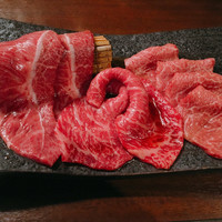 炭火焼肉 ふちおか - タレのお肉
                      みすじ/しんしん/うわみすじ