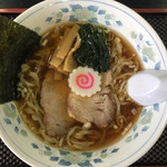 手打麺 笑くぼ - 中華そば(750円)