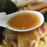 手打麺 笑くぼ - スープ