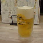 磯丸水産 - 生ビール