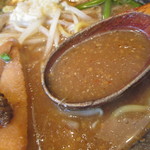 長野土鍋ラーメン たけさん - スープ