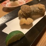 日本料理 たかむら - 松茸のフライ