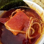 つけ麺 坊主 - 特製麻婆つけ麺(900円)