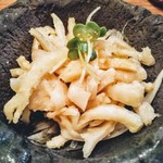 鶏一途 - 鶏皮ポン酢