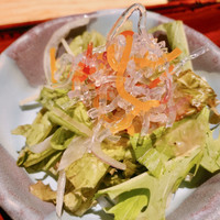 すき焼き 牛しゃぶ 松重 - サラダ