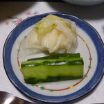 Minshuku Shinkomatsuya - 夕食⑥（漬物）