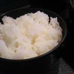 とんかつとカツカレーの店 キセキ食堂 - お代りのご飯(110円)