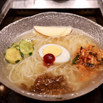 桔梗苑 - 冷麺ハーフ