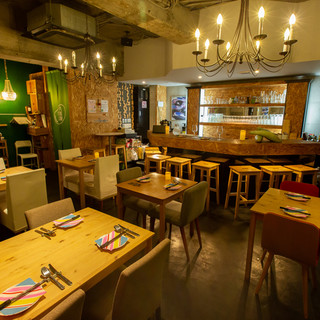 ゆったり寛げる空間