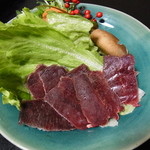 上御殿 - 鹿肉のしゃぶしゃぶ