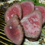 上御殿 - 鹿肉のたたき