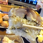 Sushi Shokudou Ichigin - サバの棒寿司いただきま～す♪
