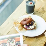 0.6 RICE BRAN OIL - 米糠ブルーベリーソイチーズベーグル（Vegan）