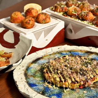 Enjoy the taste of Osaka in Omiya! Enjoy authentic Takoyaki and Okonomiyaki