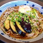 一休そば 総本店 - 丸なすの冷やがけそば