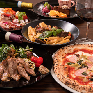 女子会コース 飲み放題付き 前菜 ピザ デザートなど Pizzeria E Trattoria Elianto エリアント 岩沼 イタリアン 食べログ