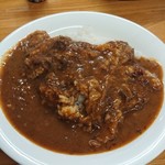 カレー屋 小松 - 牛スジカレーの大盛り