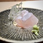 菊鮨 - 目一鯛のお造り