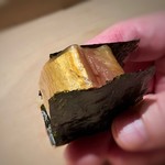 菊鮨 - 鯖棒鮨・・主人がとても美味しいと。