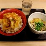 瀬戸うどん - 「かき揚げ天丼セット」５３０円
