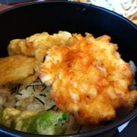 与太呂 本店 - セットのかきあげ丼