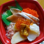 えび○丼丸 - 料理写真:北海丼500円(税別)