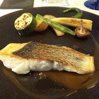 PRIMO - ヒラスズキのソテー　ズッパ ディ ペッシェソース（2019.8）