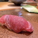 天寿し - 鮪　塩で