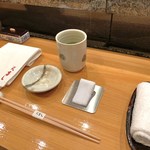 天寿し - セッティング