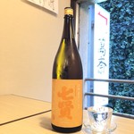 うどん酒場 萬斎 - 七賢 ひやおろし純米 白州の名水仕込み