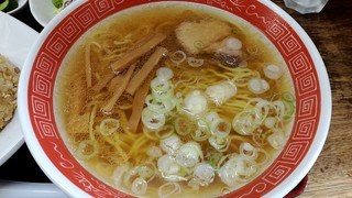 Ramen Izakaya Hokkai - チャーハンセットの塩ラーメン