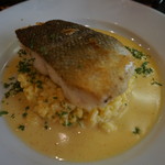 L'Ardoise - チーズのリゾットと白身魚のソテー